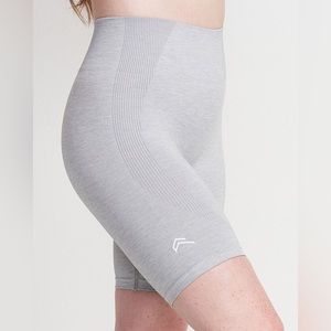 Oner Active Classic Seamless Cycling Shorts ~ Grey Marl